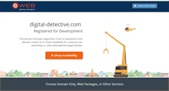 Desktop Screenshot of digital-detective.com